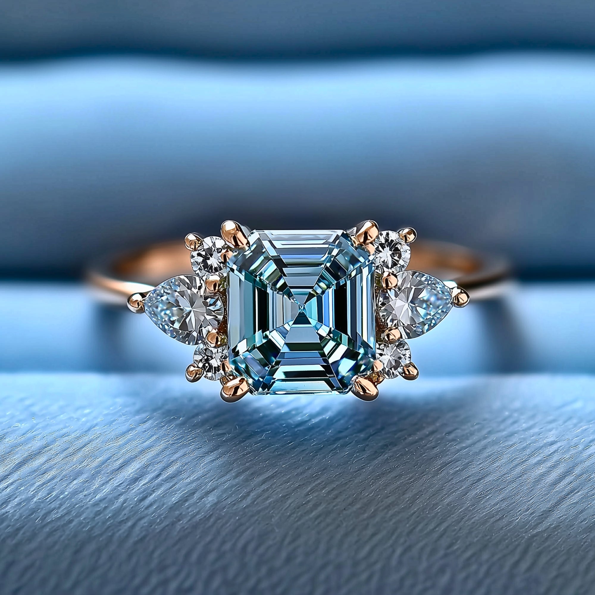 Silver Drift 925 Sterling Silver Engagement Ring