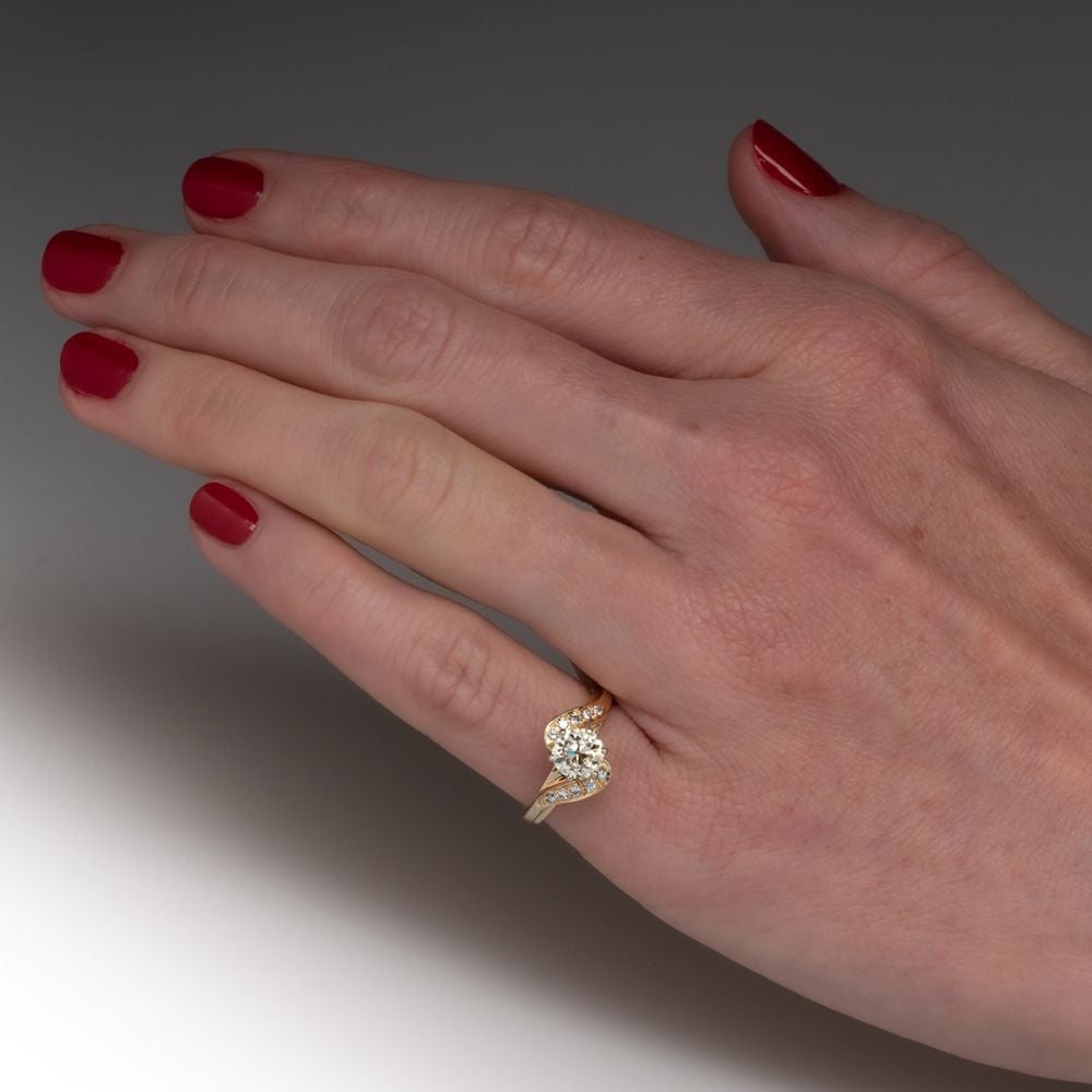 Swirling Grace Ring - Oore Jewelry