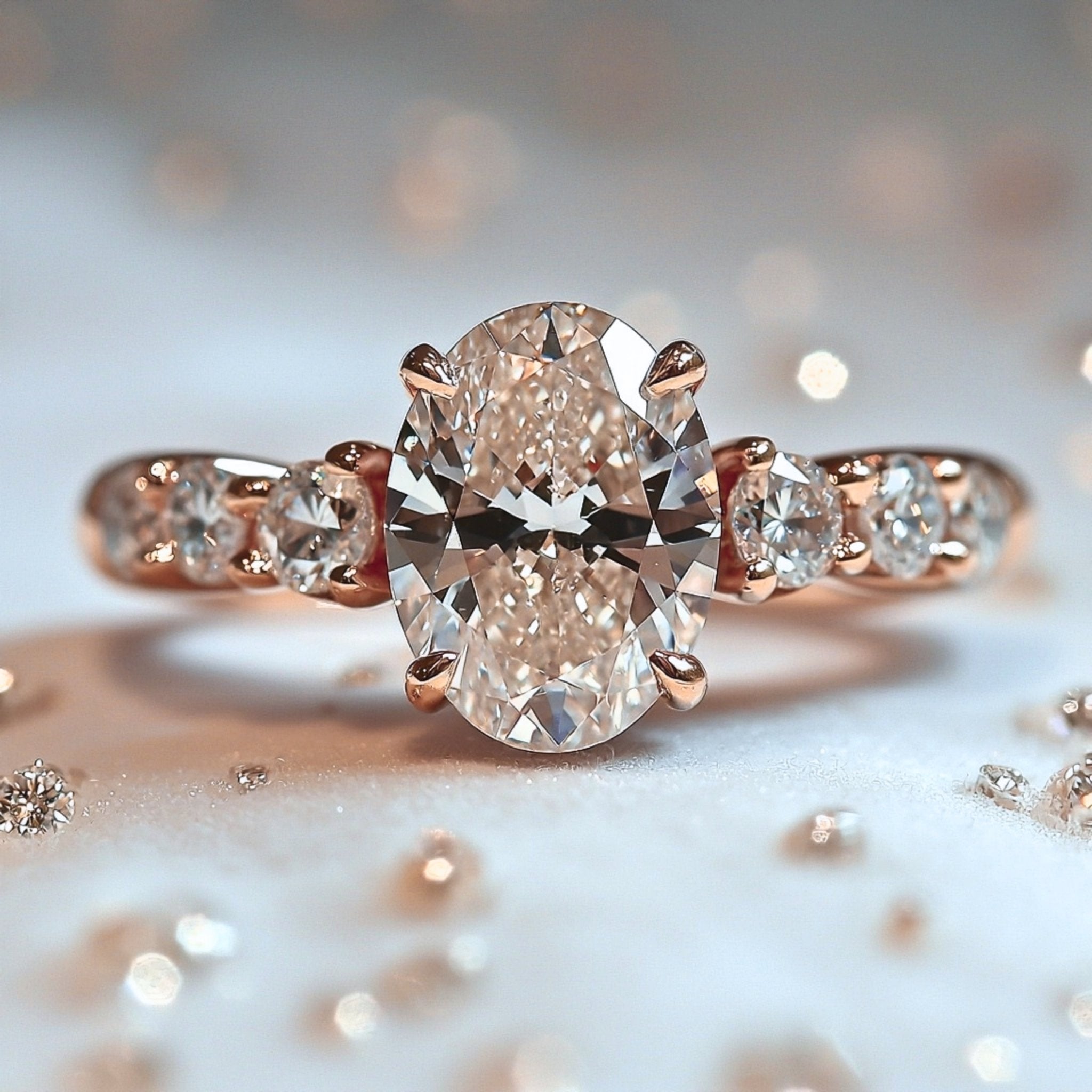 Ice whisper Ring - Oore Jewelry