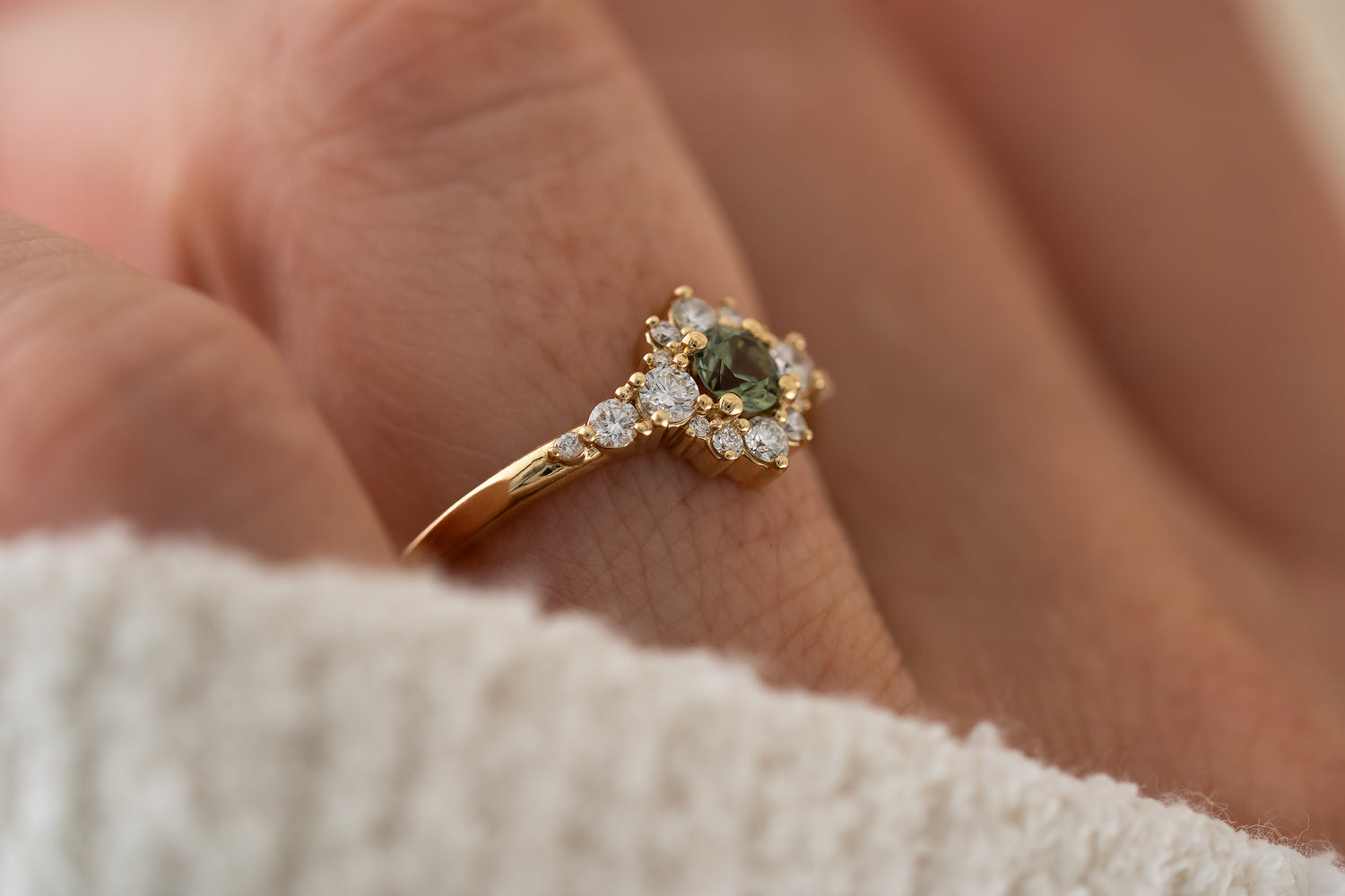 Willow Spark Ring - Oore Jewelry