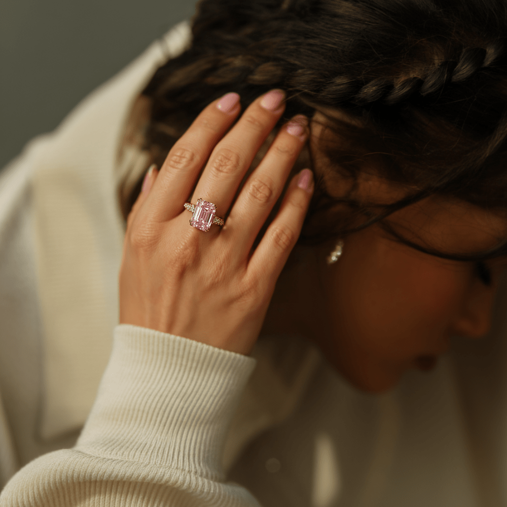 Cherry Whisper rings - Oore Jewelry