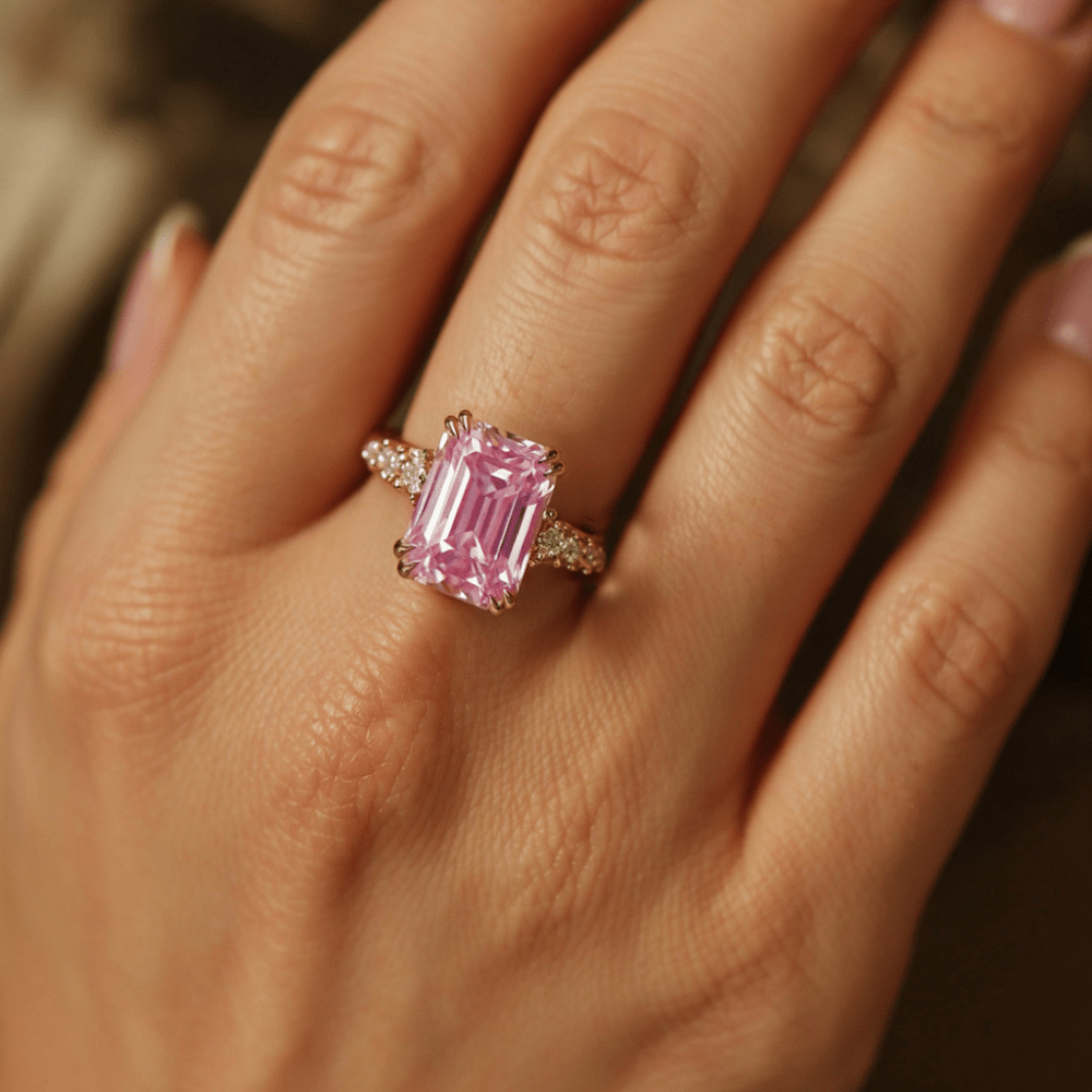 Cherry Whisper rings - Oore Jewelry
