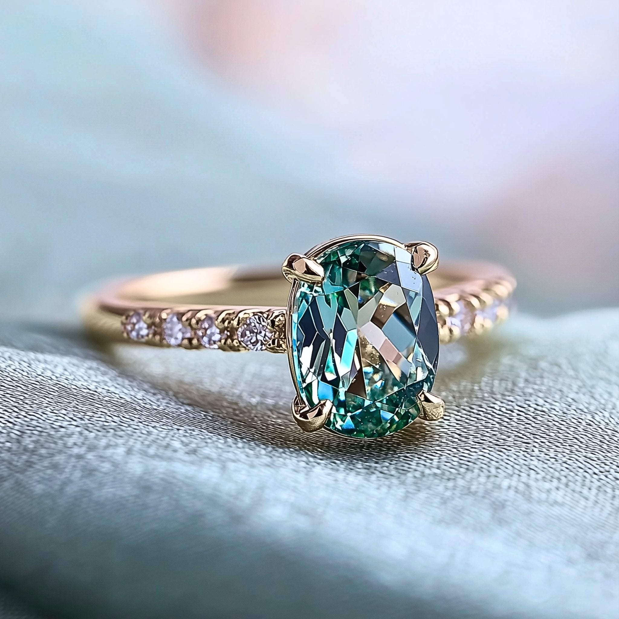 Arctic whisper Ring - Oore Jewelry
