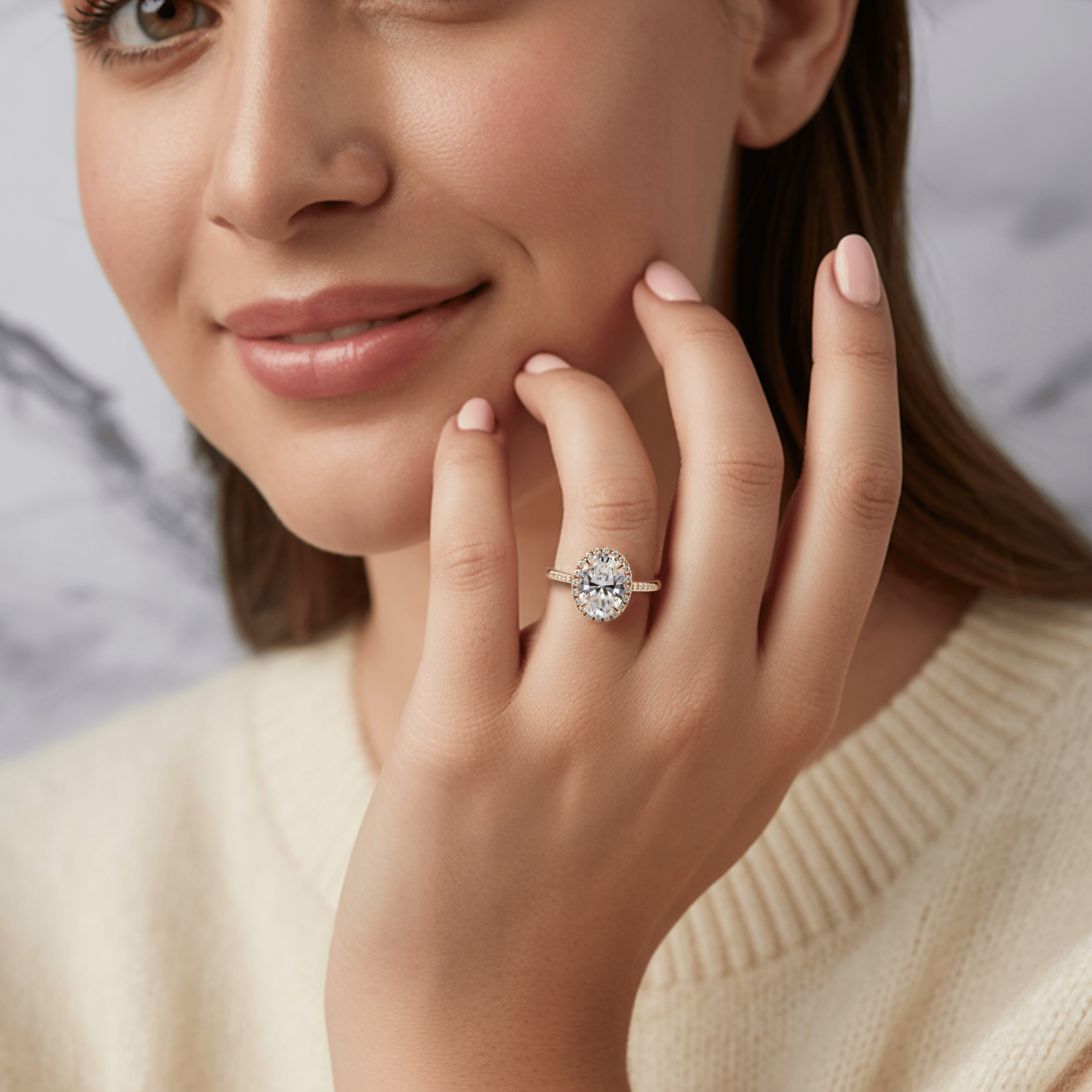 Twilight Halo Ring - Oore Jewelry