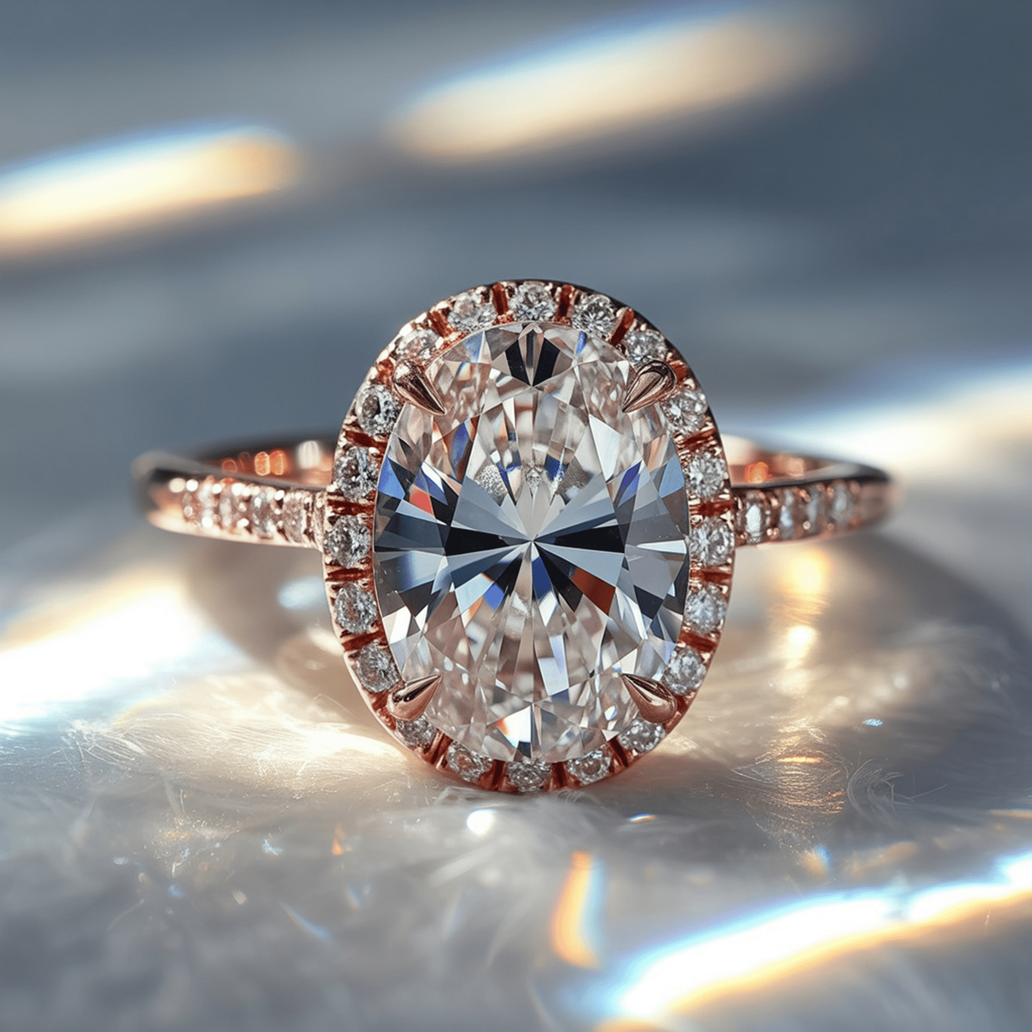 Twilight Halo Ring - Oore Jewelry