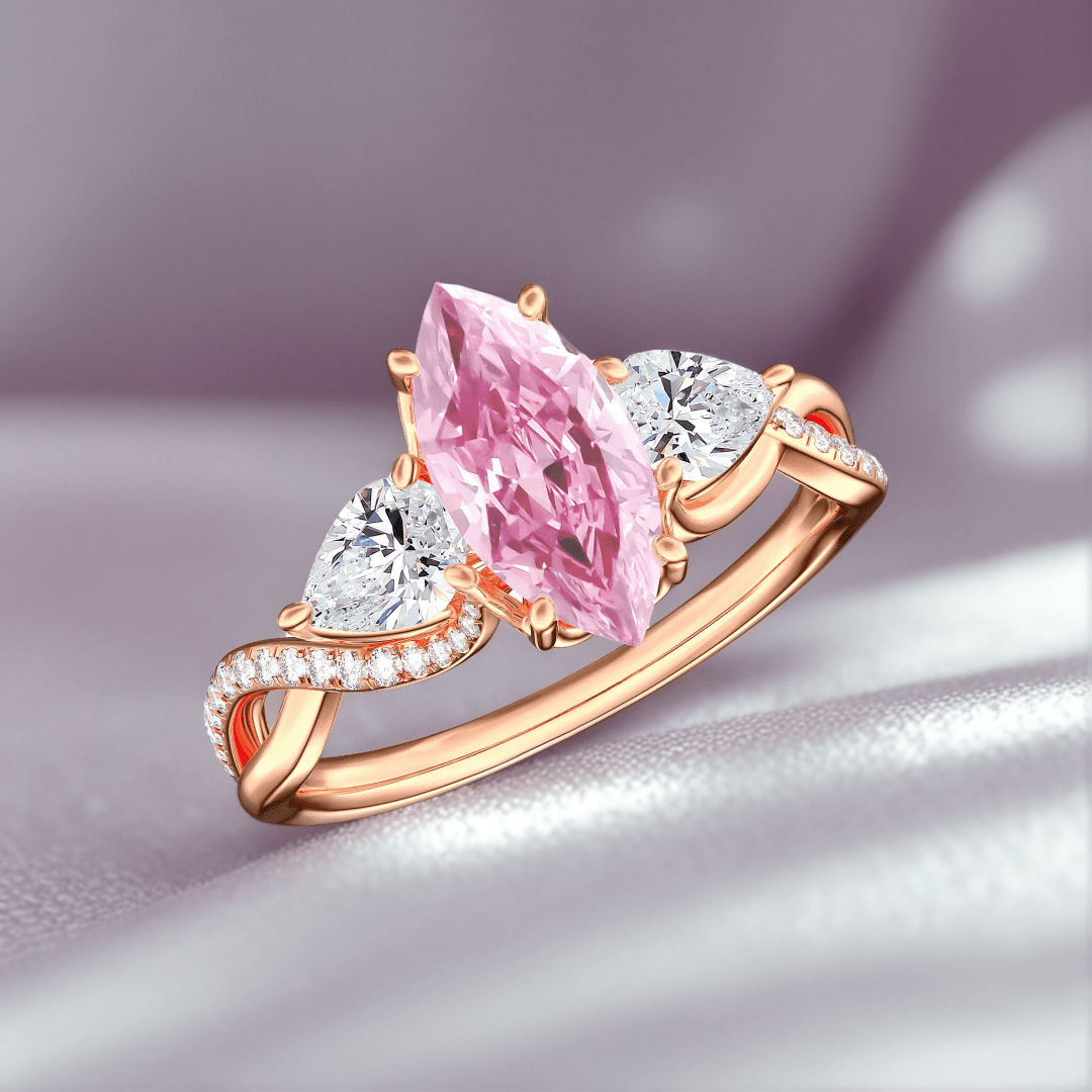 Petal Shine Ring - Oore Jewelry