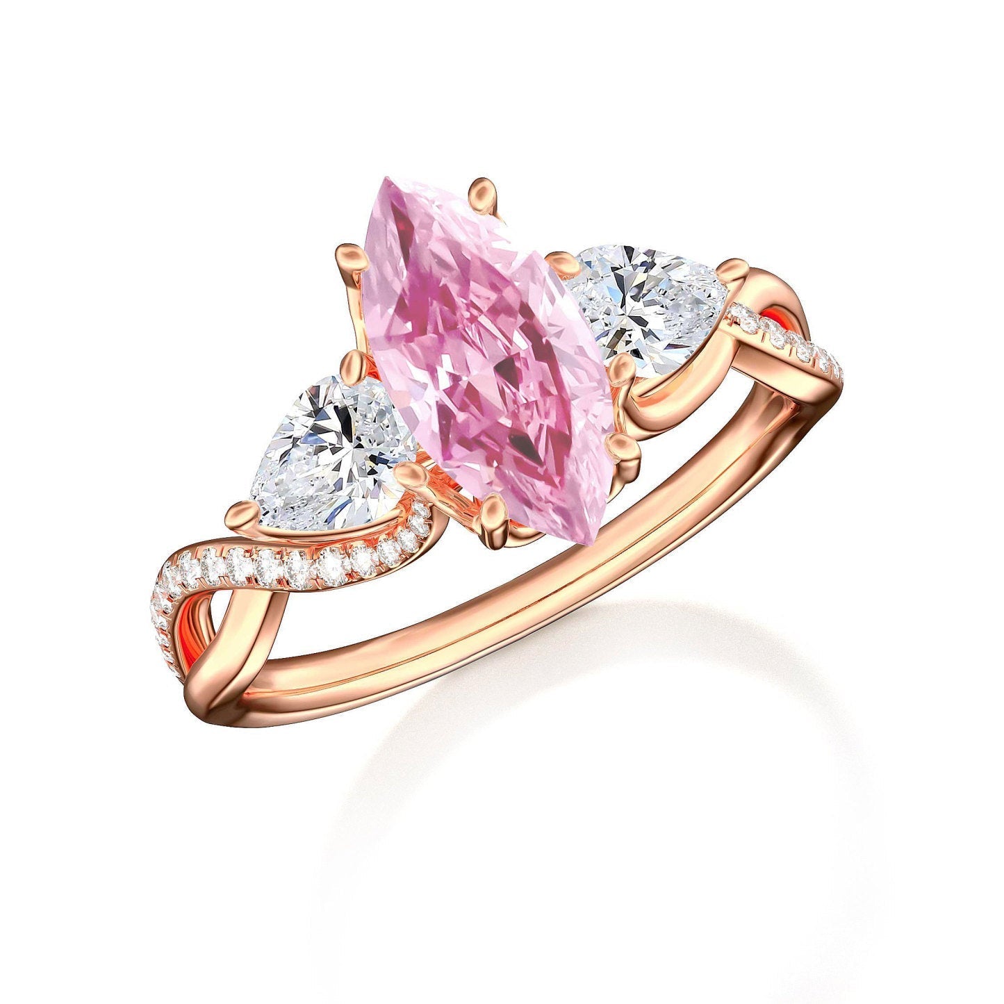 Petal Shine Ring - Oore Jewelry