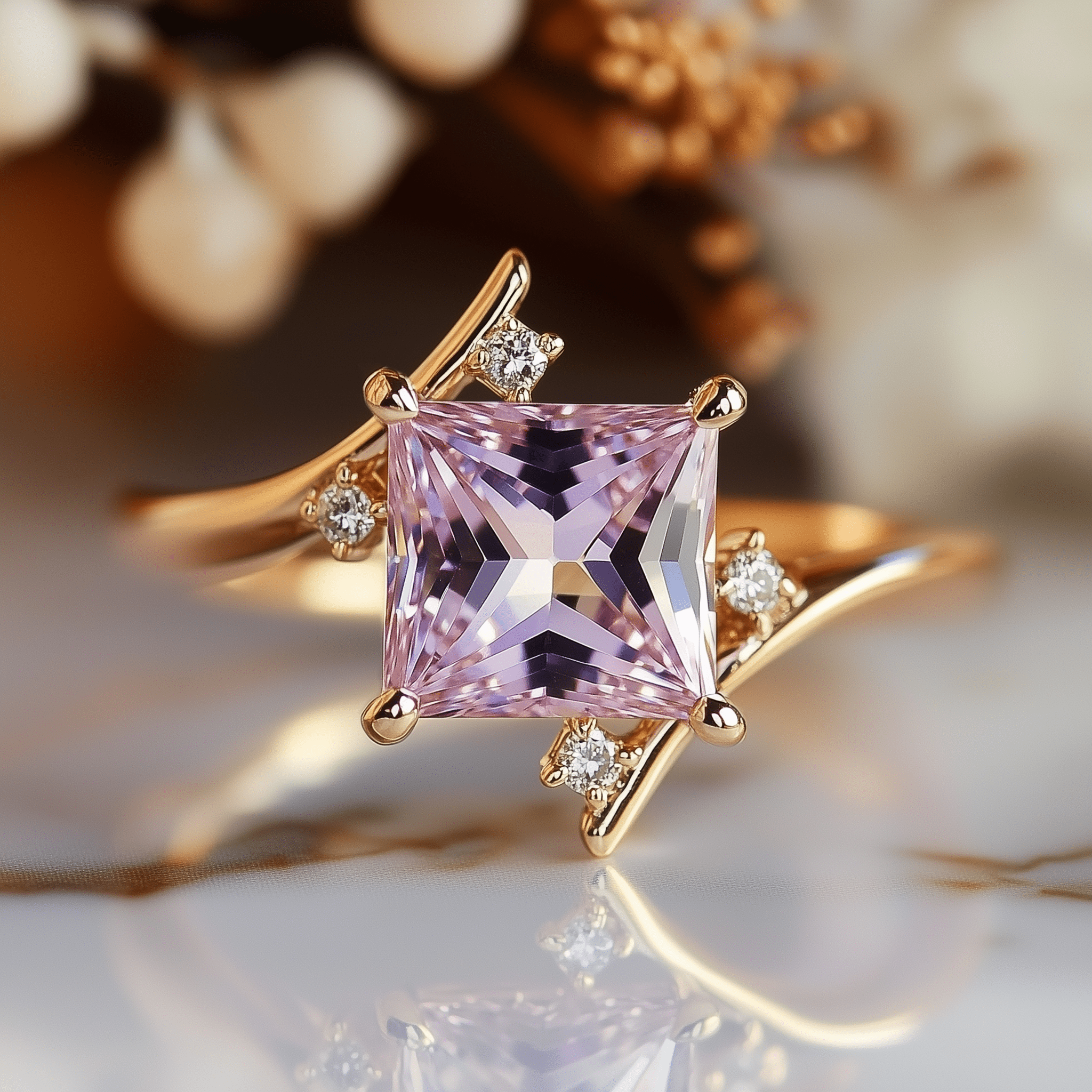 Rose whisper Ring - Oore Jewelry