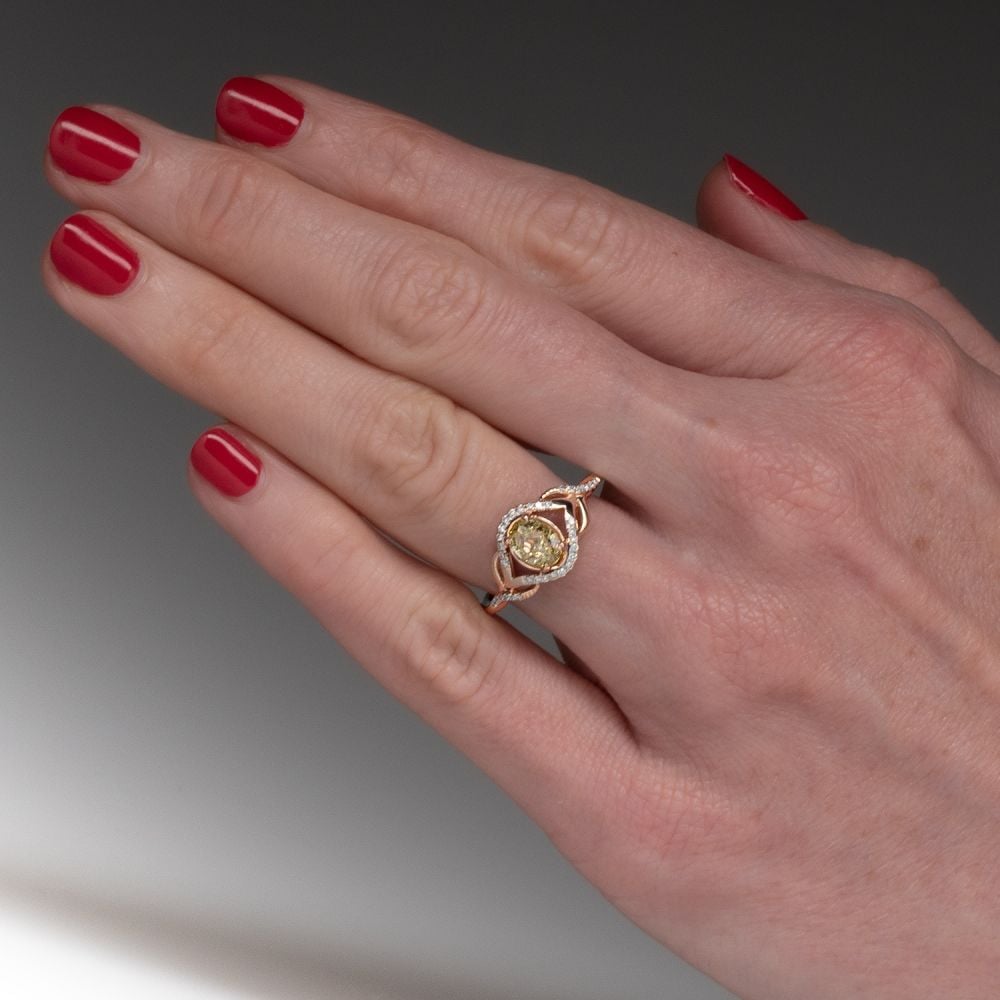 Twined Hearts Ring - Oore Jewelry