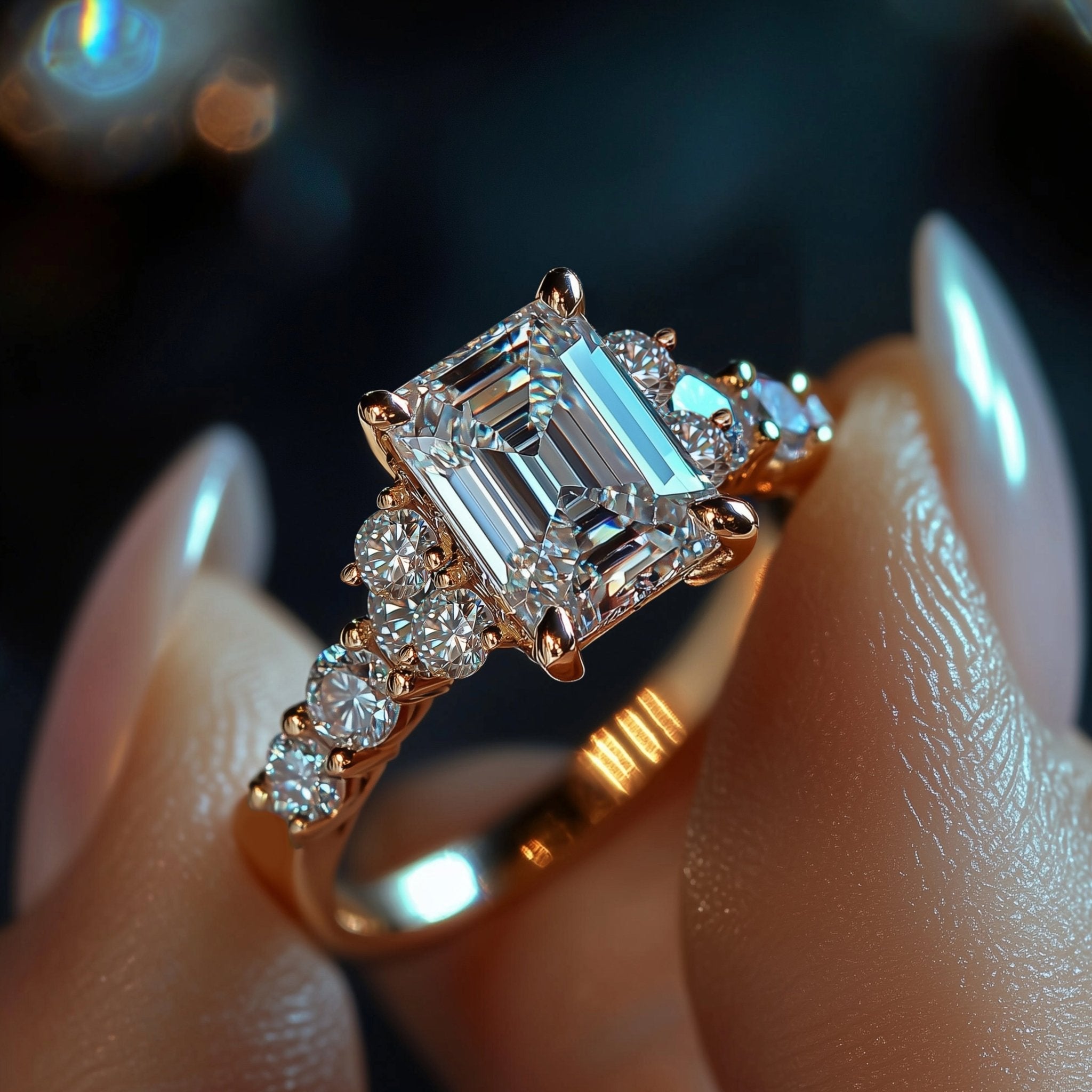 Ivory Flame Ring - Oore Jewelry