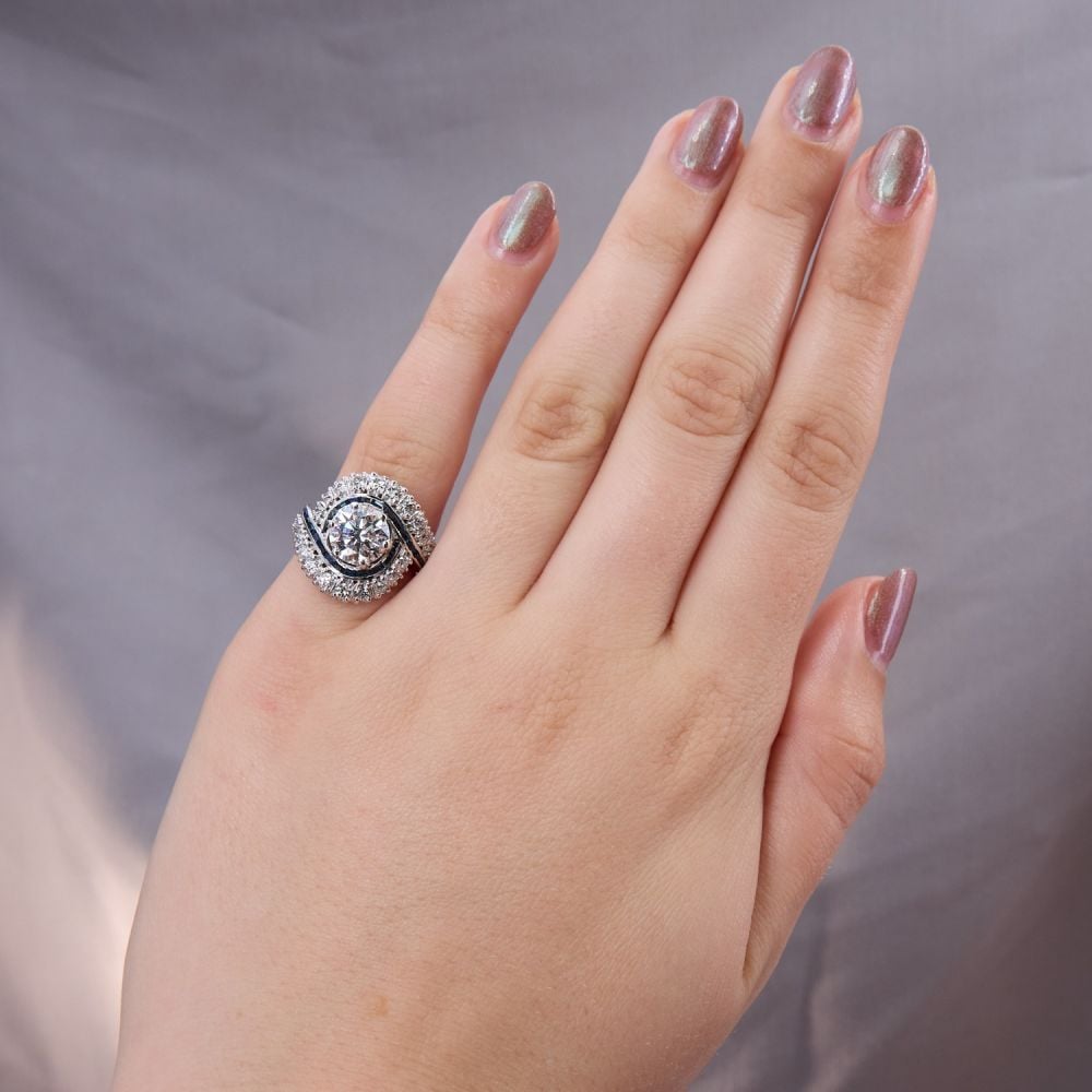 Lustrous Echo Ring - Oore Jewelry