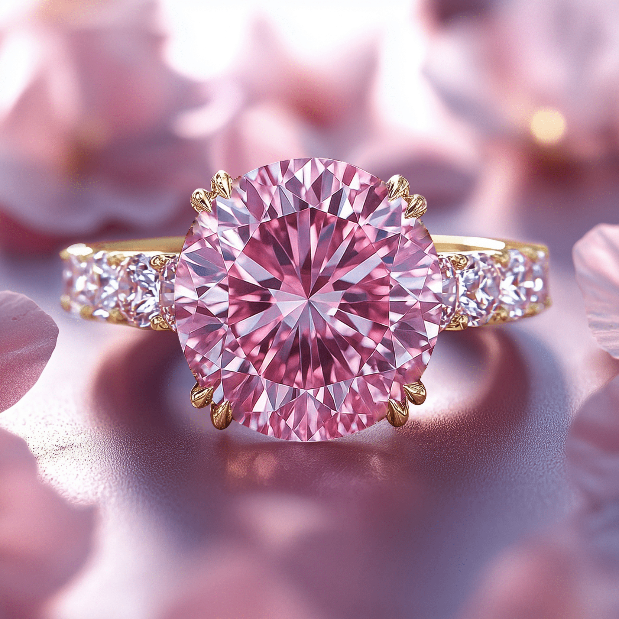 Blush Flame Ring - Oore Jewelry