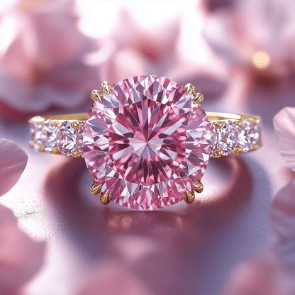 Blush Flame Ring - Oore Jewelry