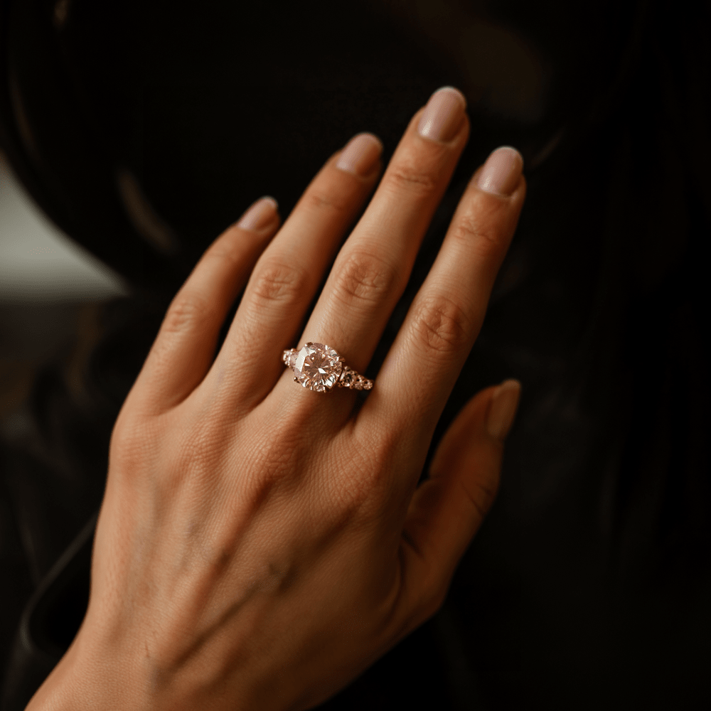 Petal Glow Ring - Oore Jewelry
