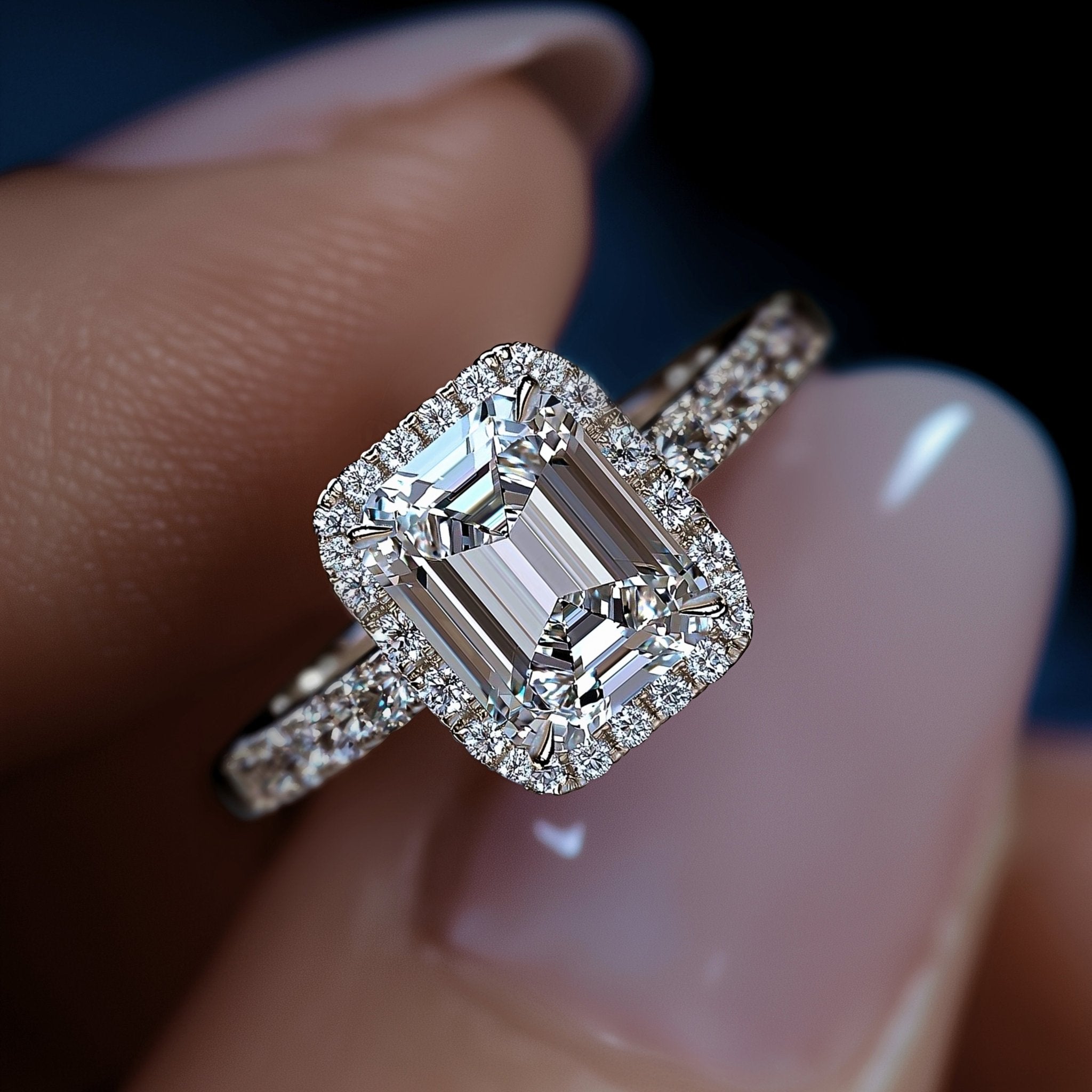 Frost Beam Ring - Oore Jewelry