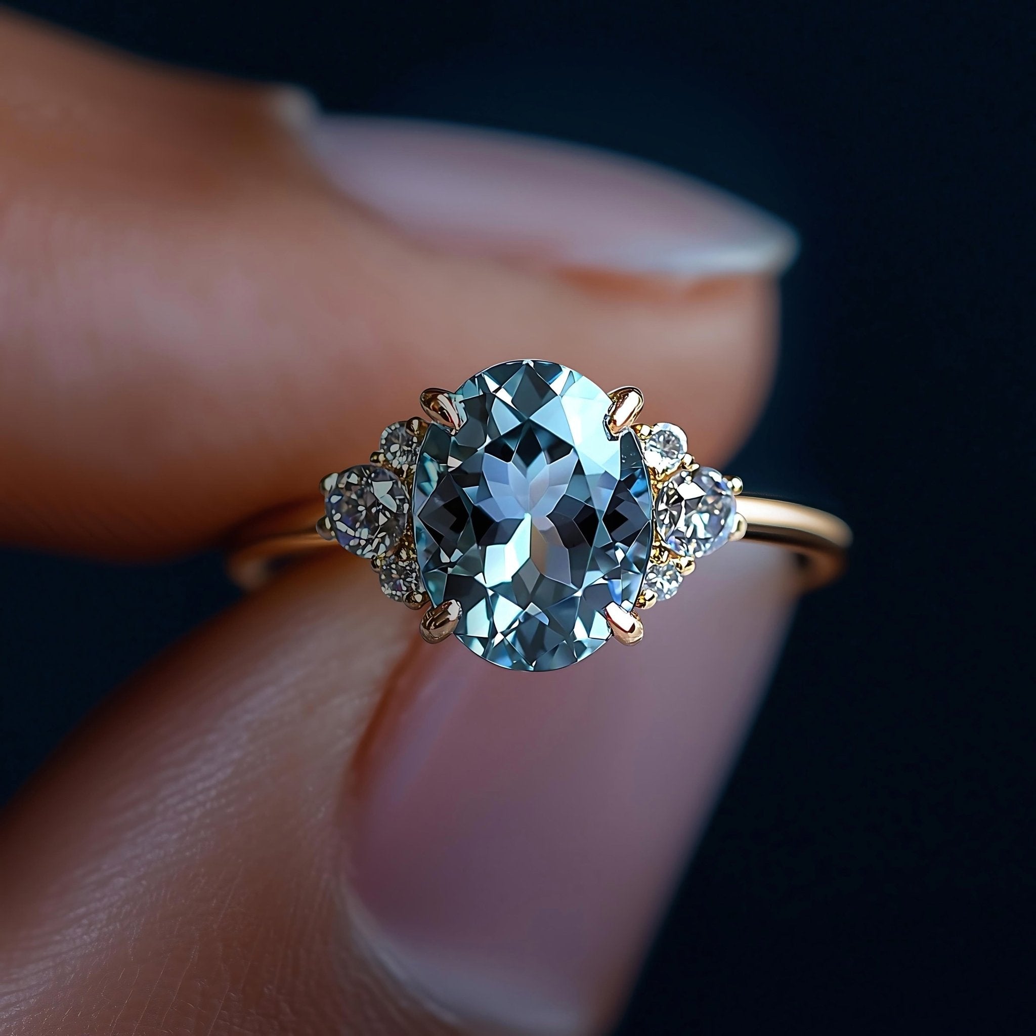Twinkle Crest Ring - Oore Jewelry