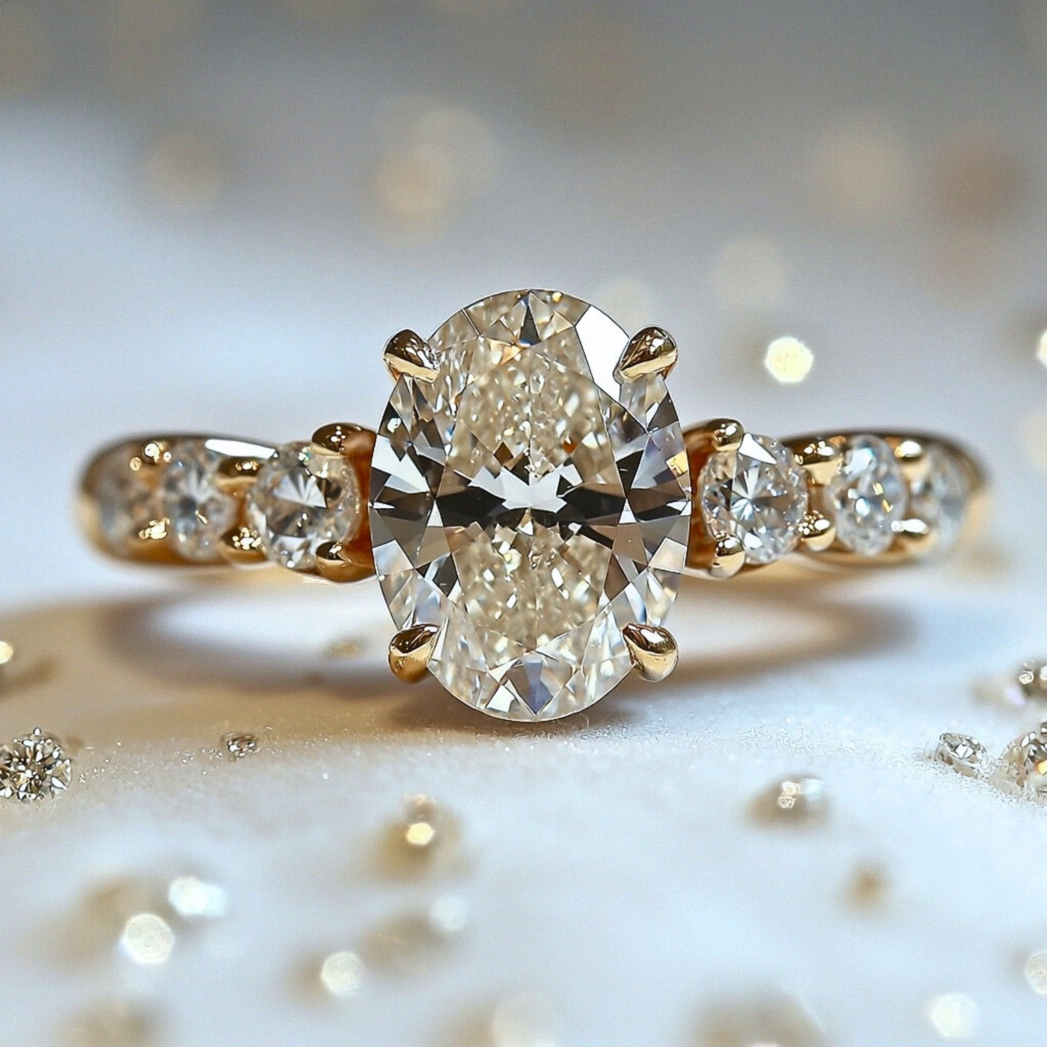 Ice whisper Ring - Oore Jewelry