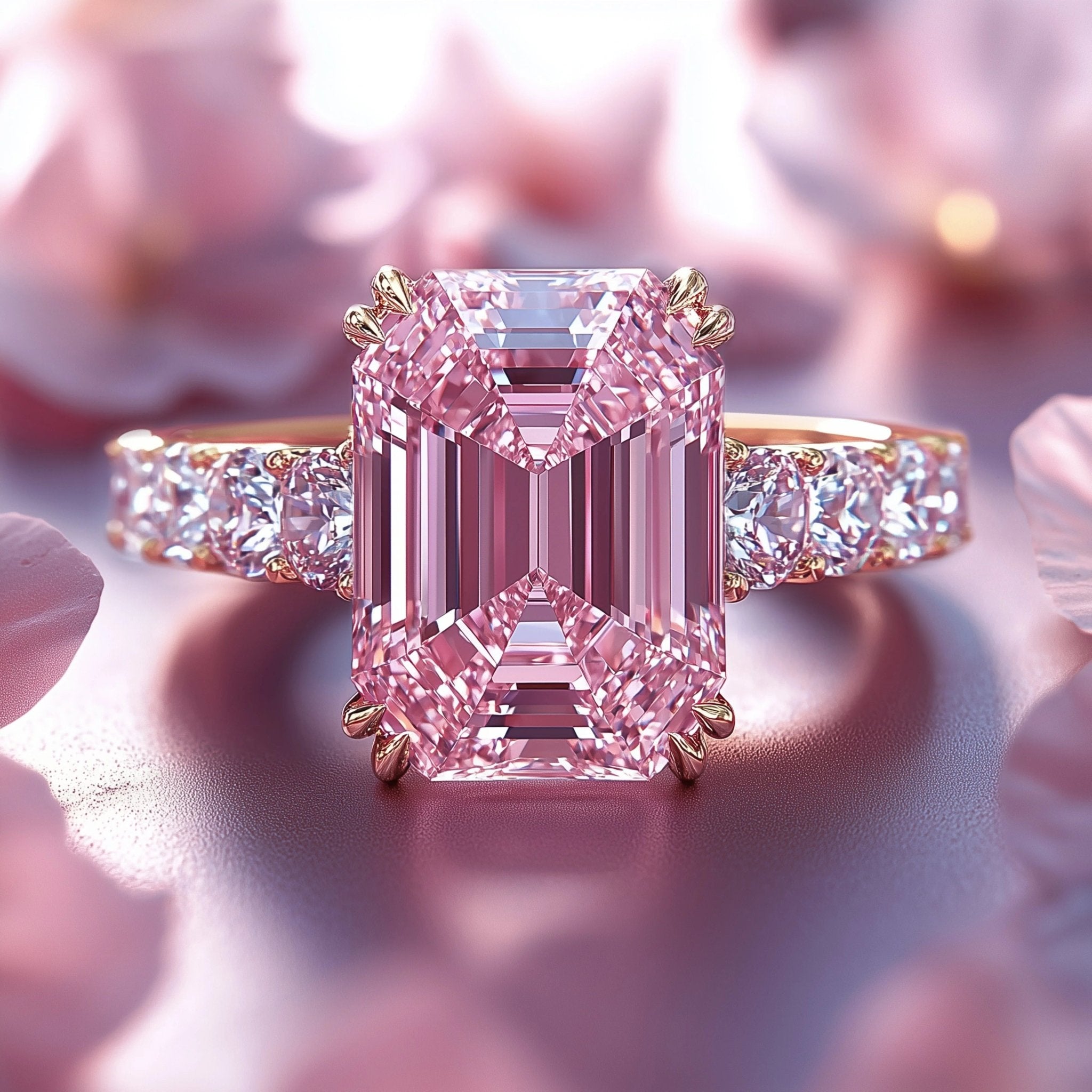 Cherry Whisper rings - Oore Jewelry