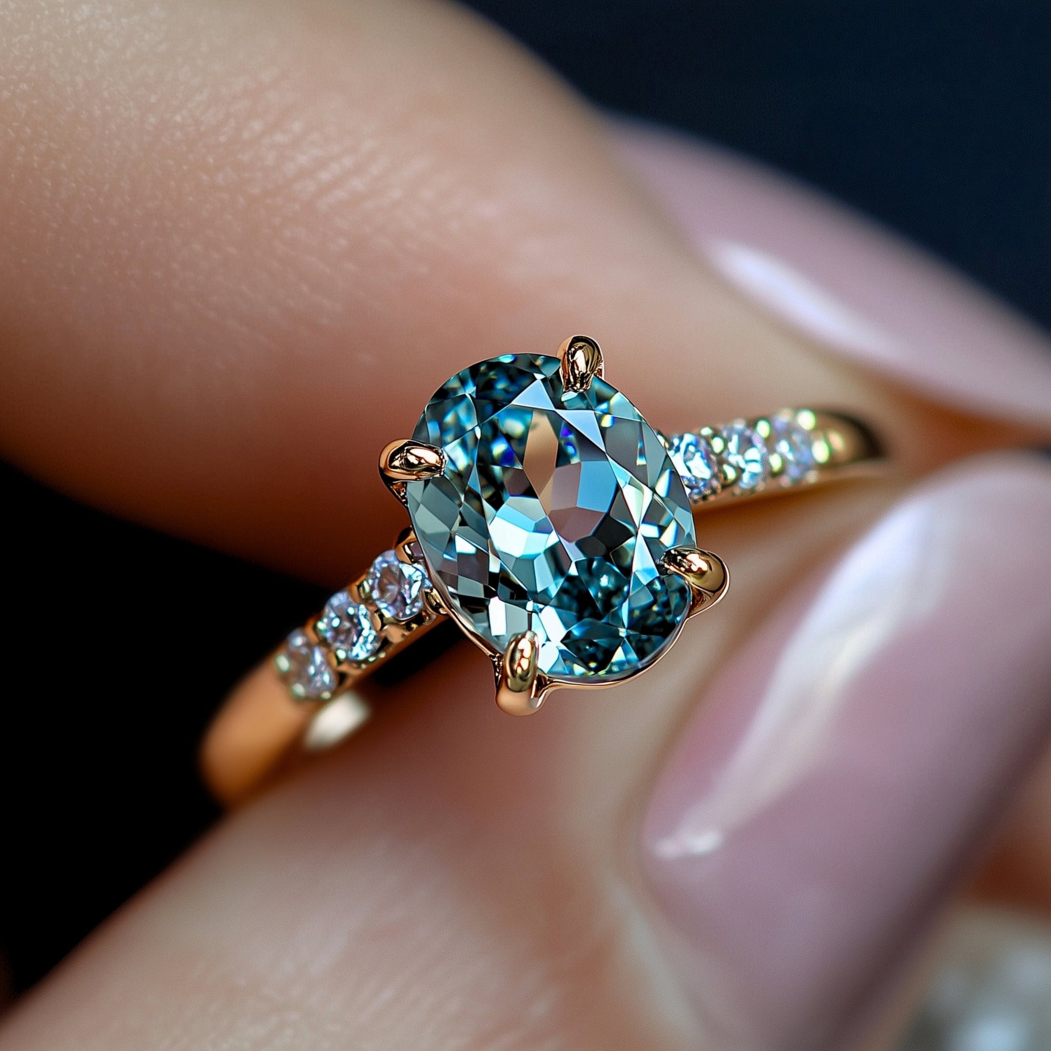 Arctic whisper Ring - Oore Jewelry