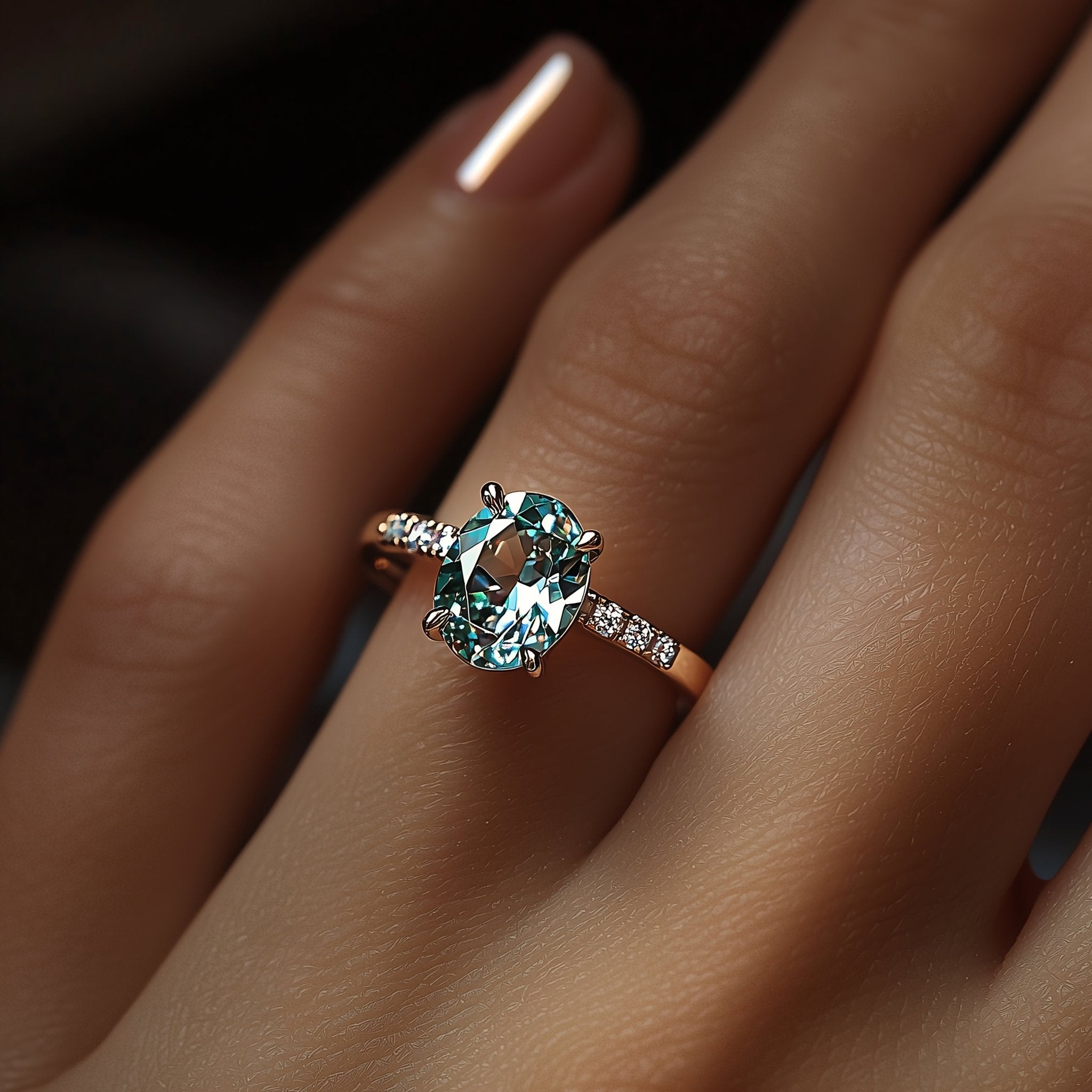 Arctic whisper Ring - Oore Jewelry