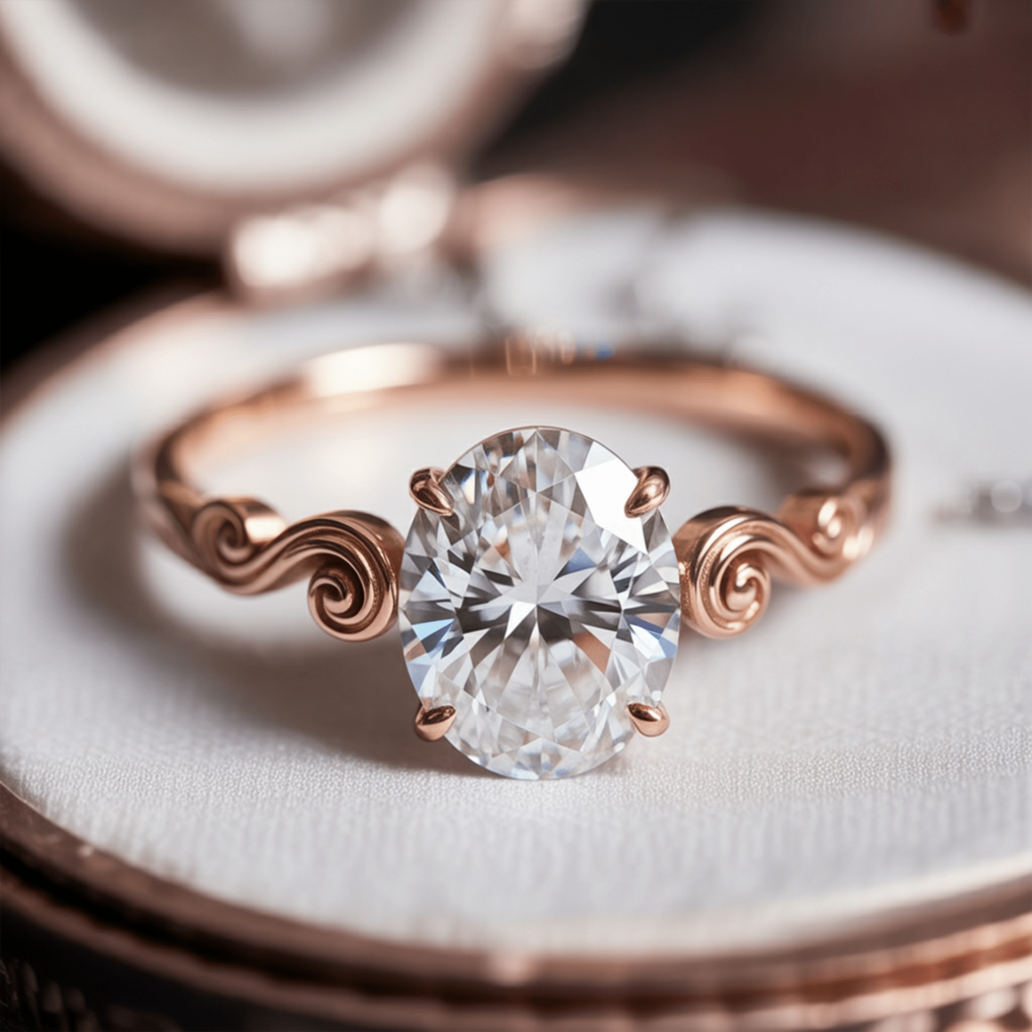 Wavy Glow Ring - Oore Jewelry