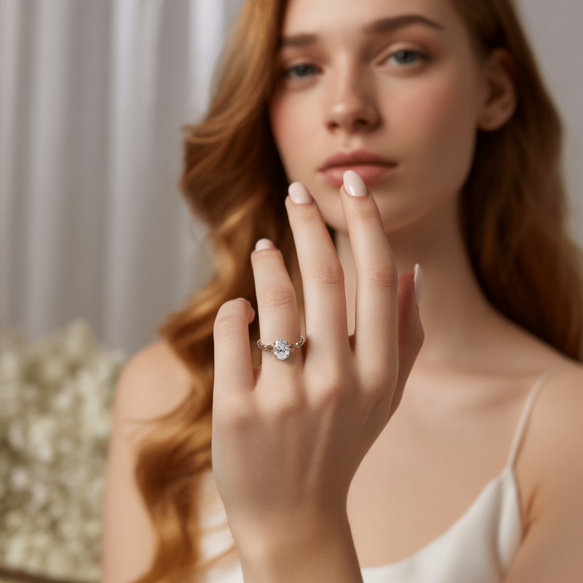 Wavy Glow Ring - Oore Jewelry