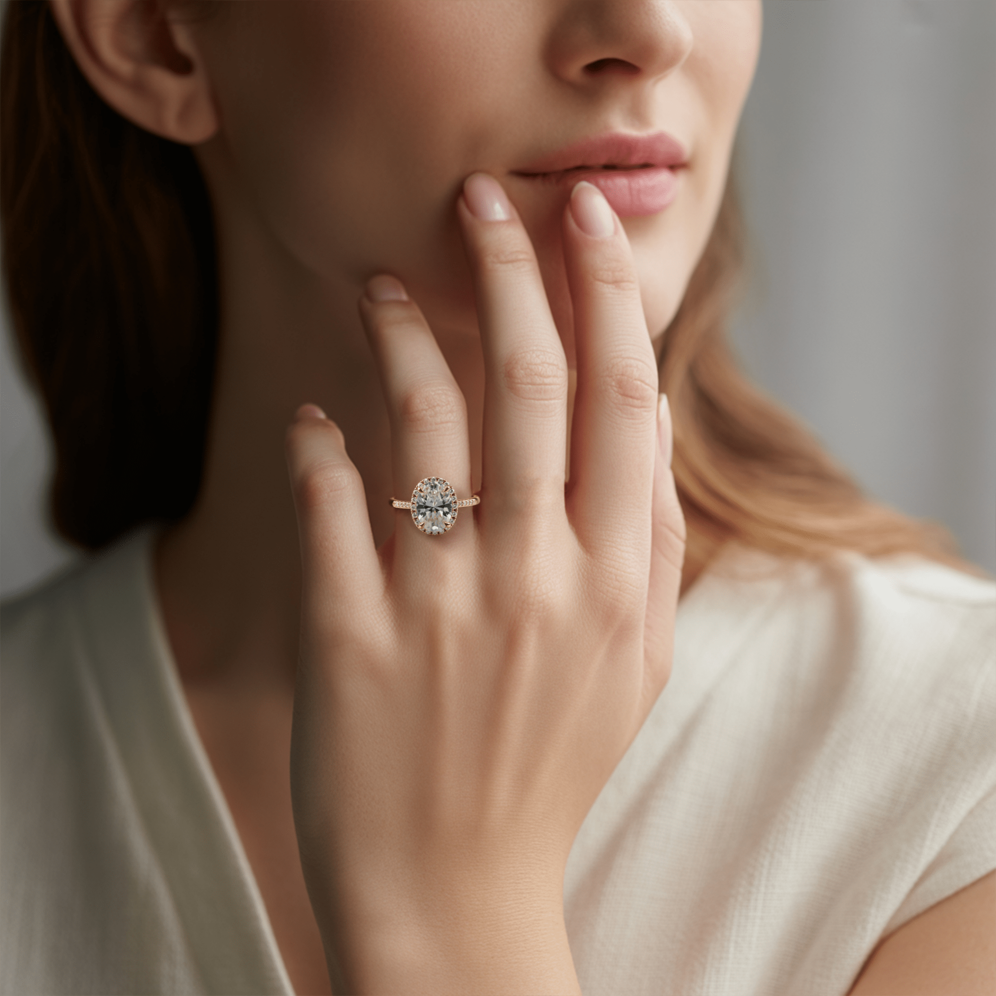 Twilight Halo Ring - Oore Jewelry