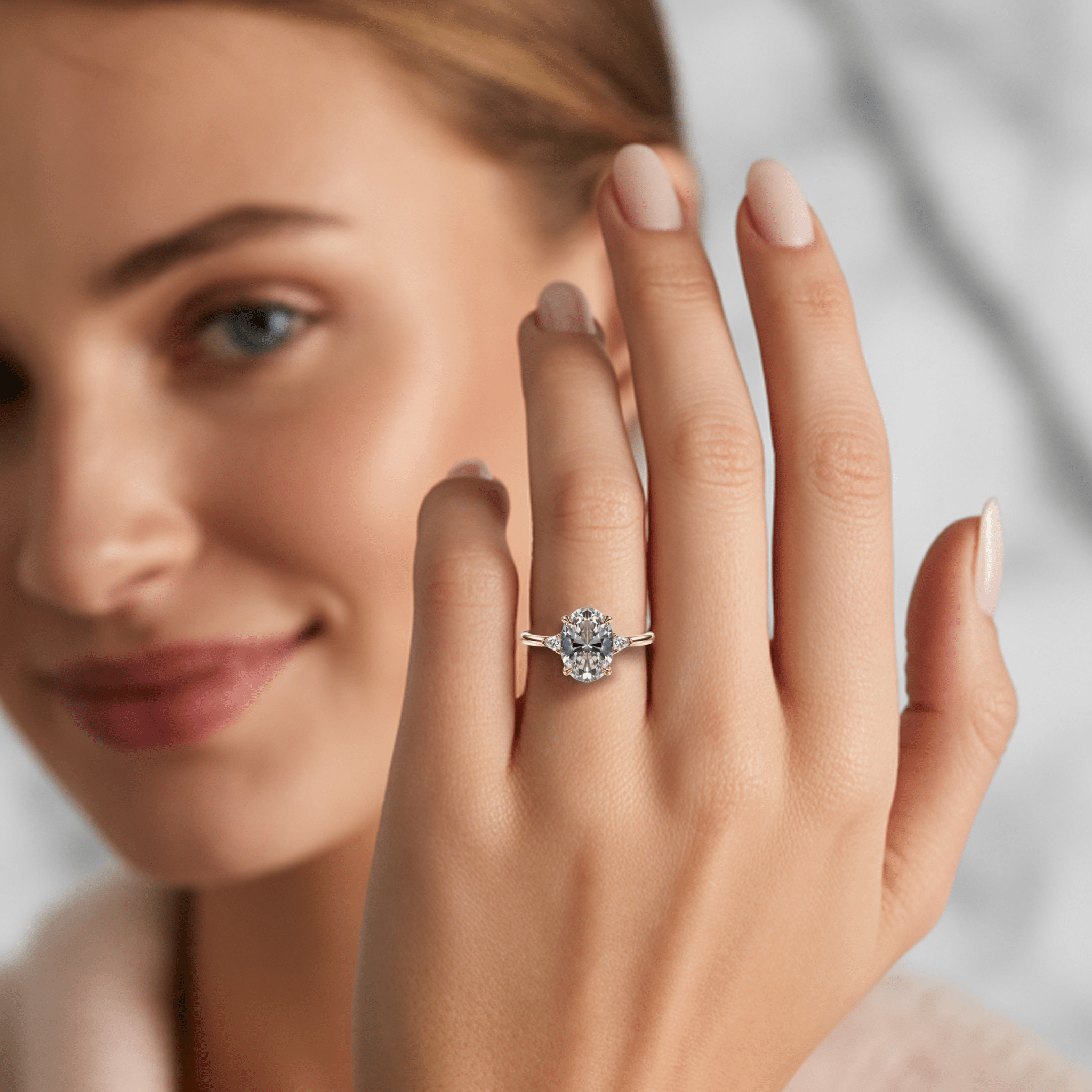 Frosted Flame Ring - Oore Jewelry
