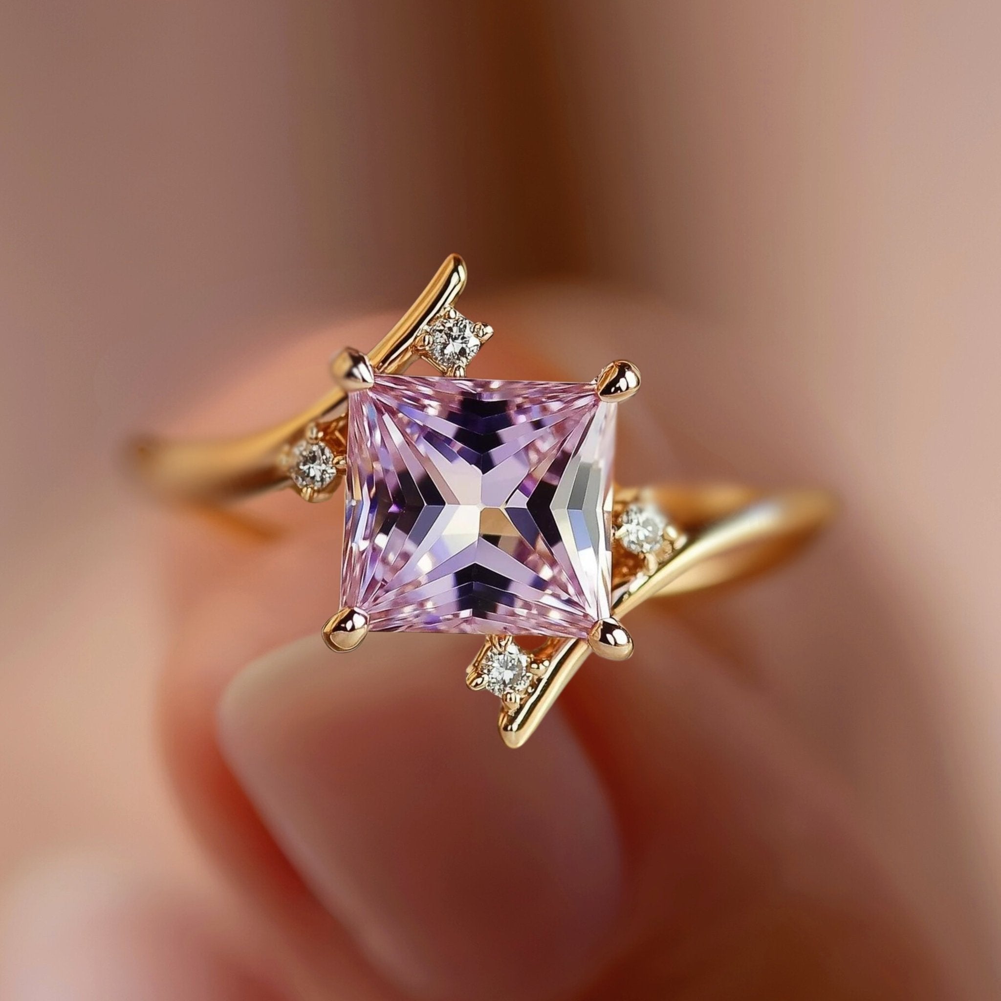Rose whisper Ring - Oore Jewelry
