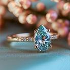 Luminous Tide 925 Sterling Silver Engagement Ring