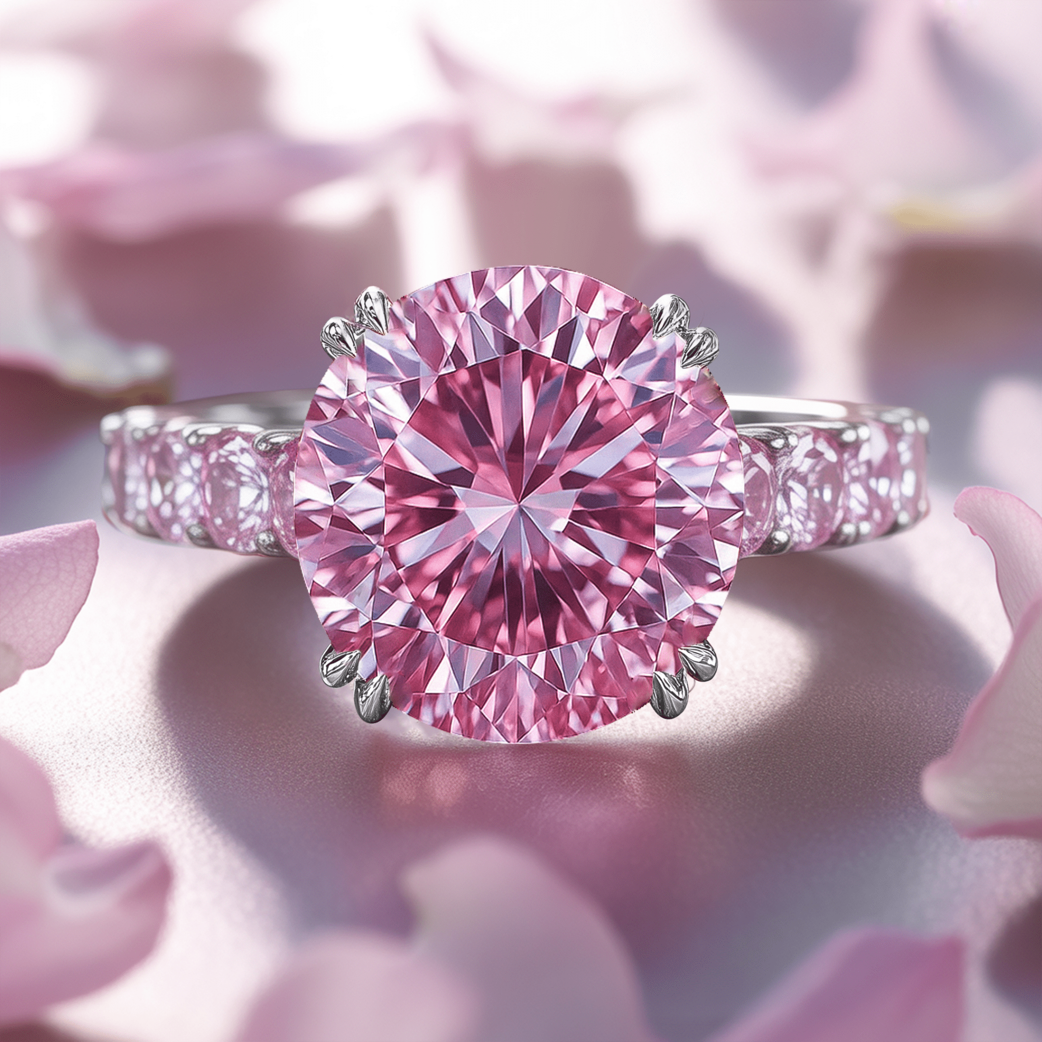 Blush Flame Ring - Oore Jewelry