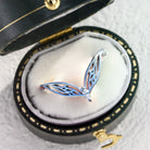 Vintage Marquise Moissanite V-Shape Band - Orlina Jewelry